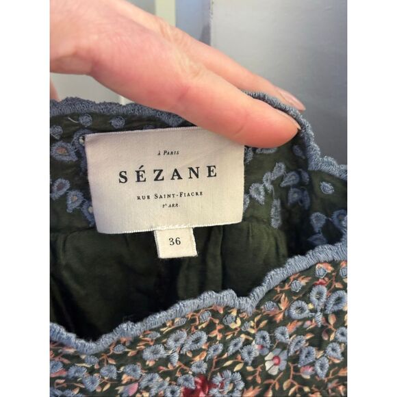 SEZANE Caitlin embroidered dress, Sz 4/ Eu 36, $235 E7 - Picture 4 of 9